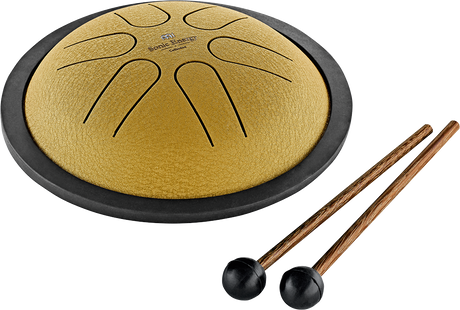 MEINL Sonic Energy Mini Steel Tongue Drum, Gold, B Major - Musik-Ebert Gmbh