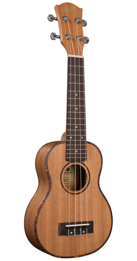 Cascha Premium Sopran Mahagoni Ukulele Set - Musik-Ebert Gmbh