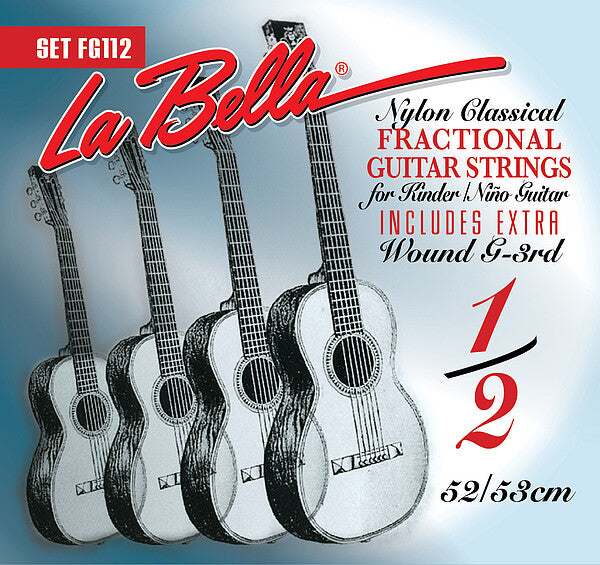 La Bella FG 112 1/2 Gitarrensaiten Satz Classicgitarre - Musik-Ebert Gmbh