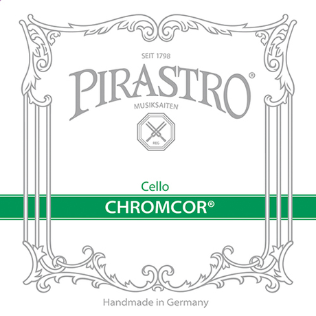 Pirastro Chromcor Cello Einzelsaite A mit Kugel Medium 3/4-1/2 - Musik-Ebert Gmbh