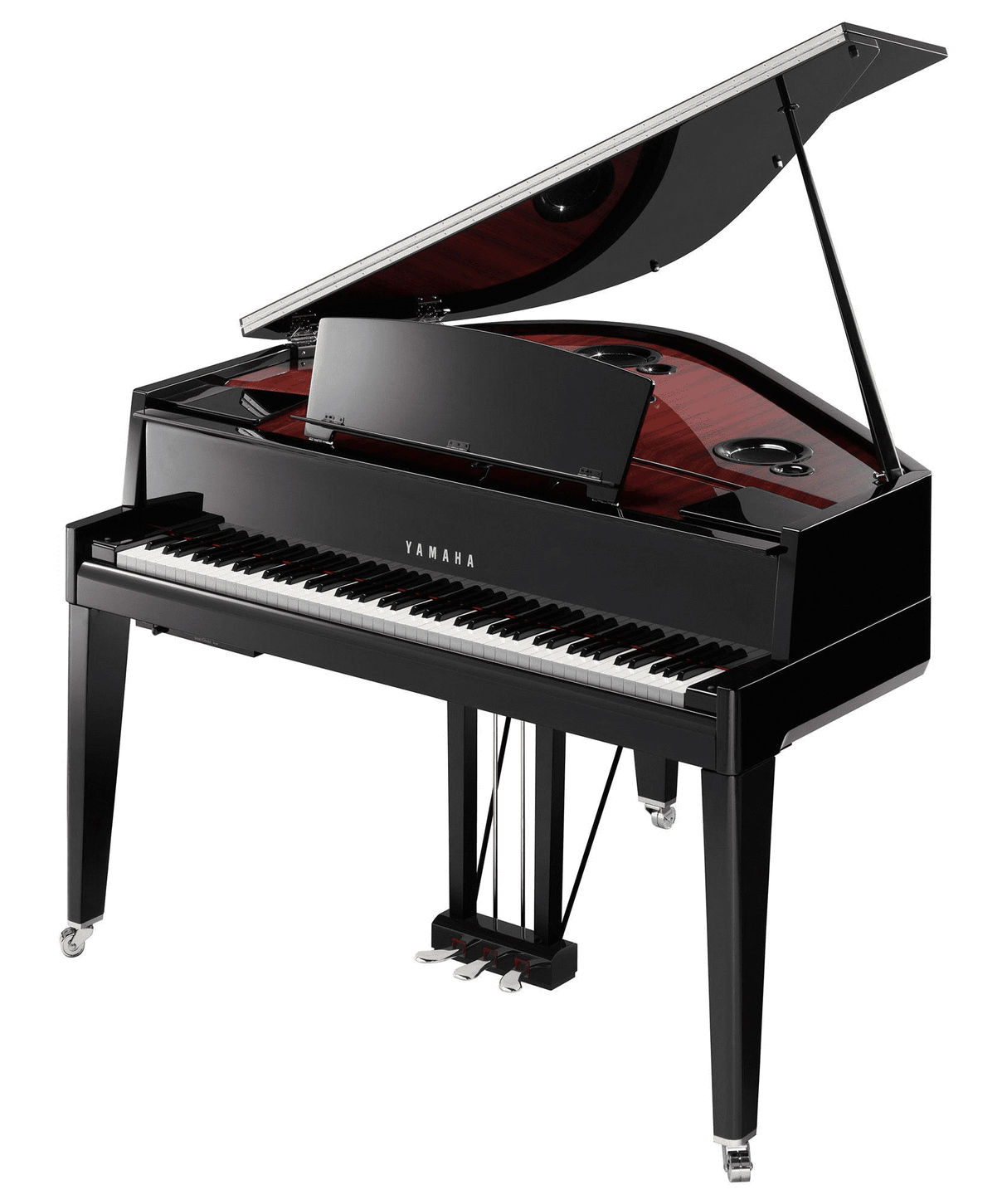 Yamaha Hybrid Piano N3X Schwarz poliert - Musik-Ebert Gmbh